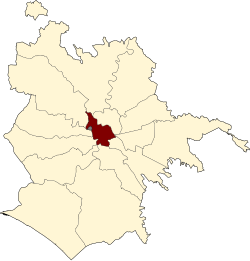 Roma Municipio I locator map